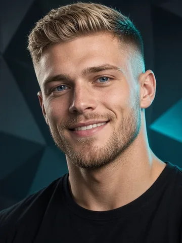 Coach Jax, Brawnoth's muscle and nutrition coach. A Brawnoth coaching character.